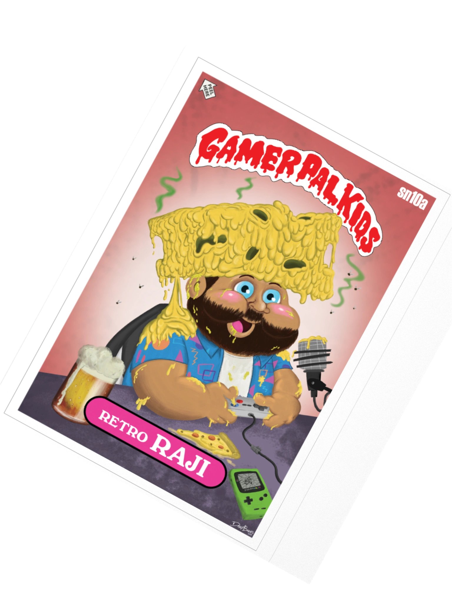 Gamer Pal Kids: Retro Raji (Sticker) product image (2)
