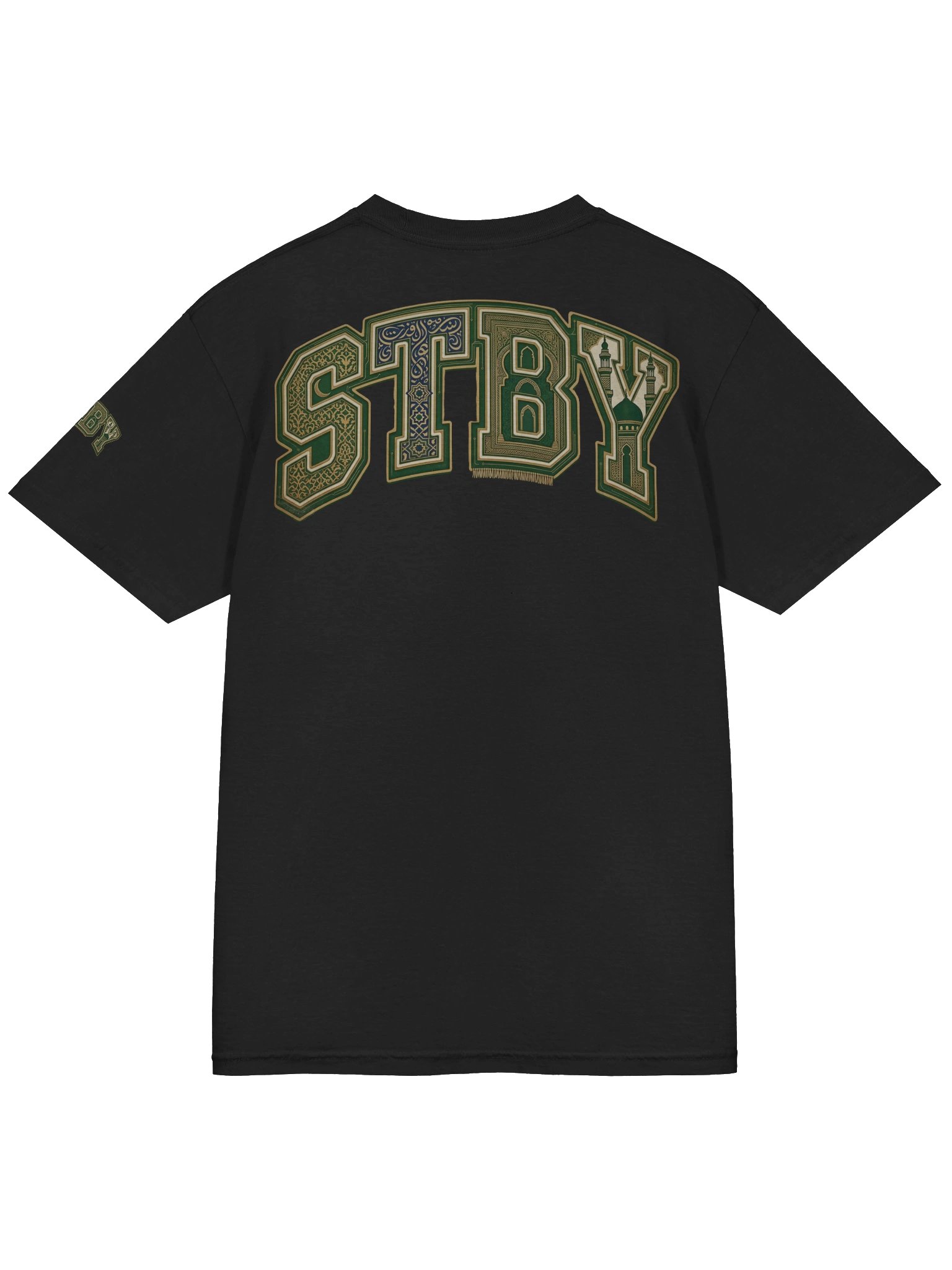 Intricate STBY Green & Gold T-Shirt product image (30)