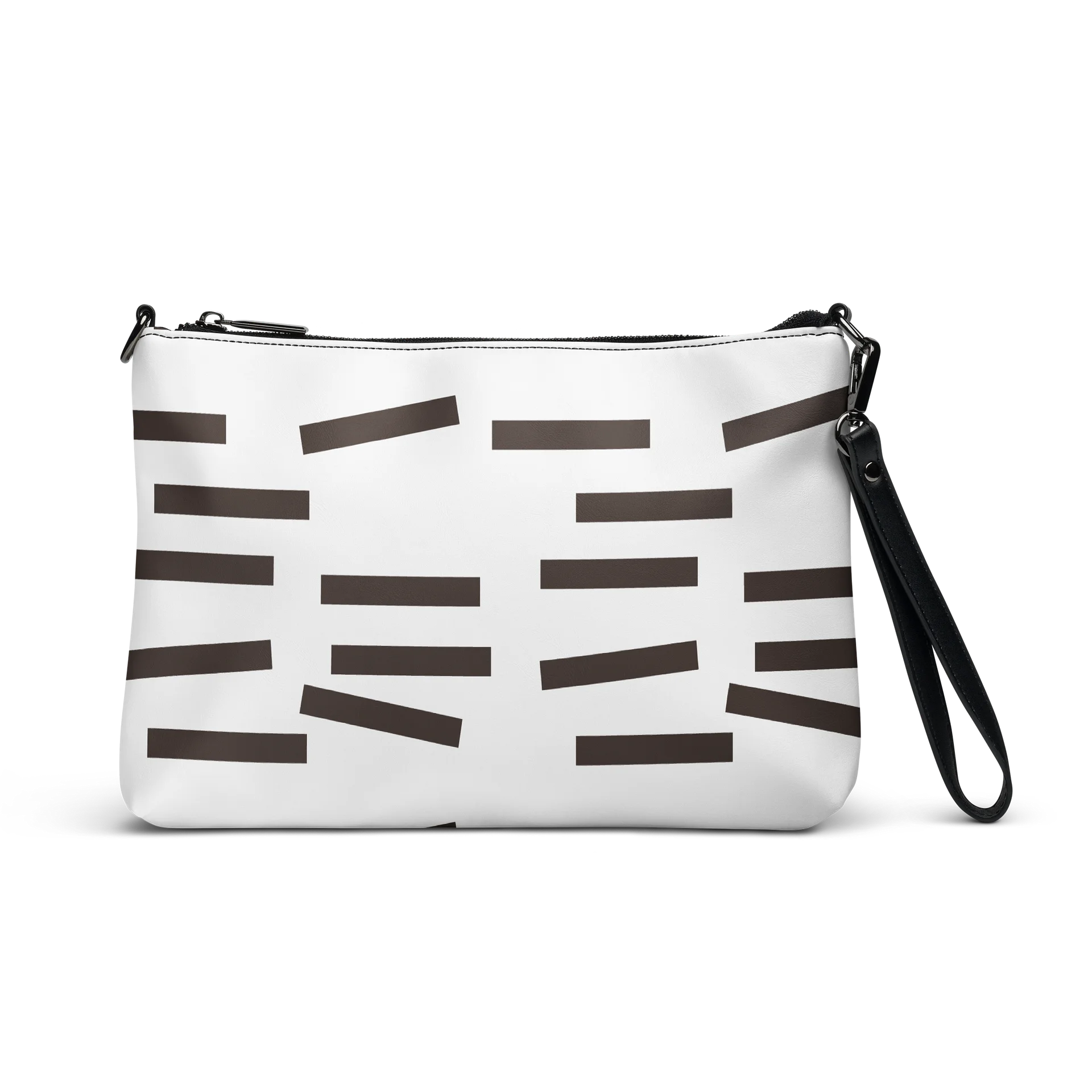 Monochrome Grid Crossbody Bag product image (1)