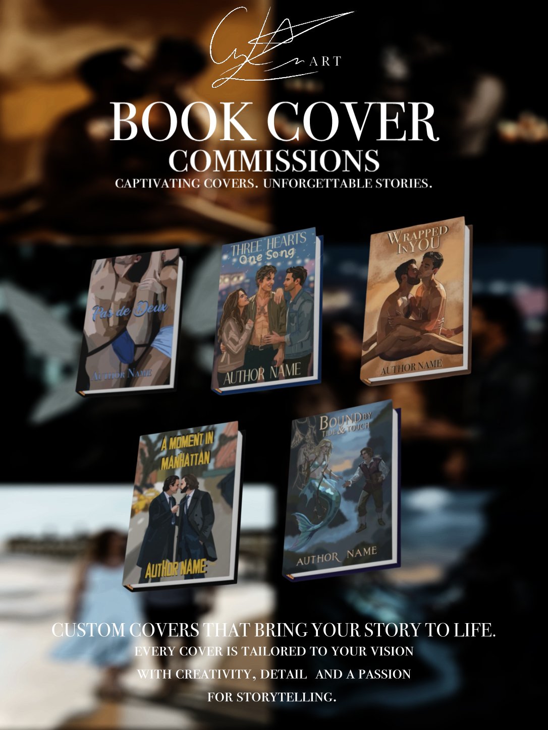 Book Cover Commission product image (1)