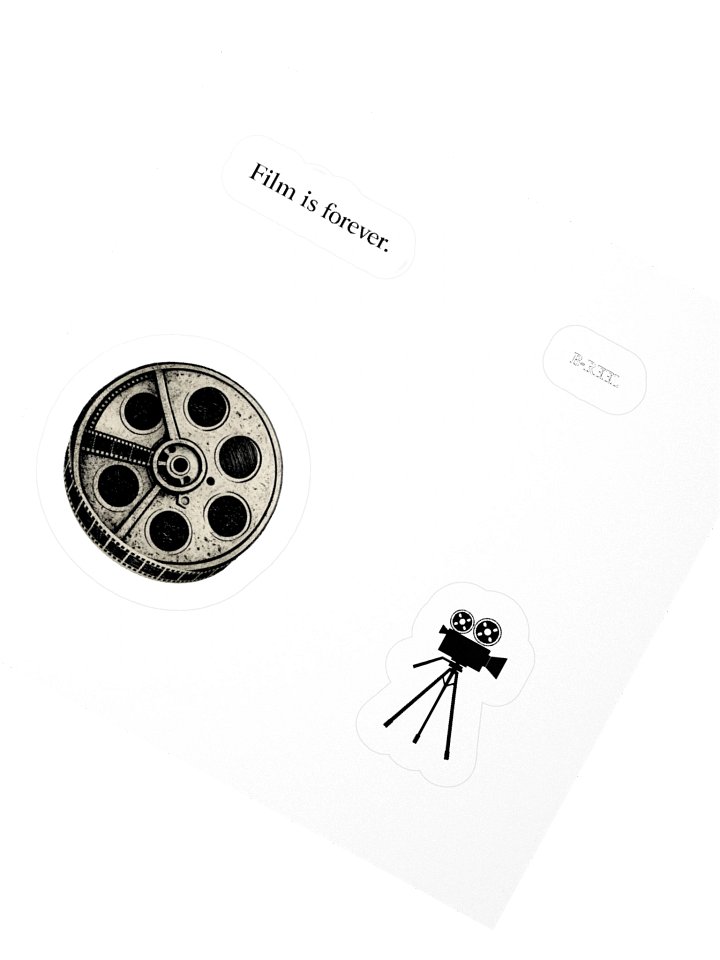 Film Is Forever Cinephile Sticker Sheet product image (6)
