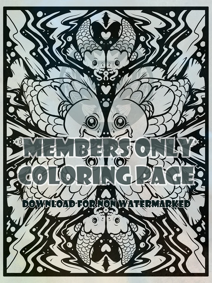 Feeshy - coloring page product image (1)
