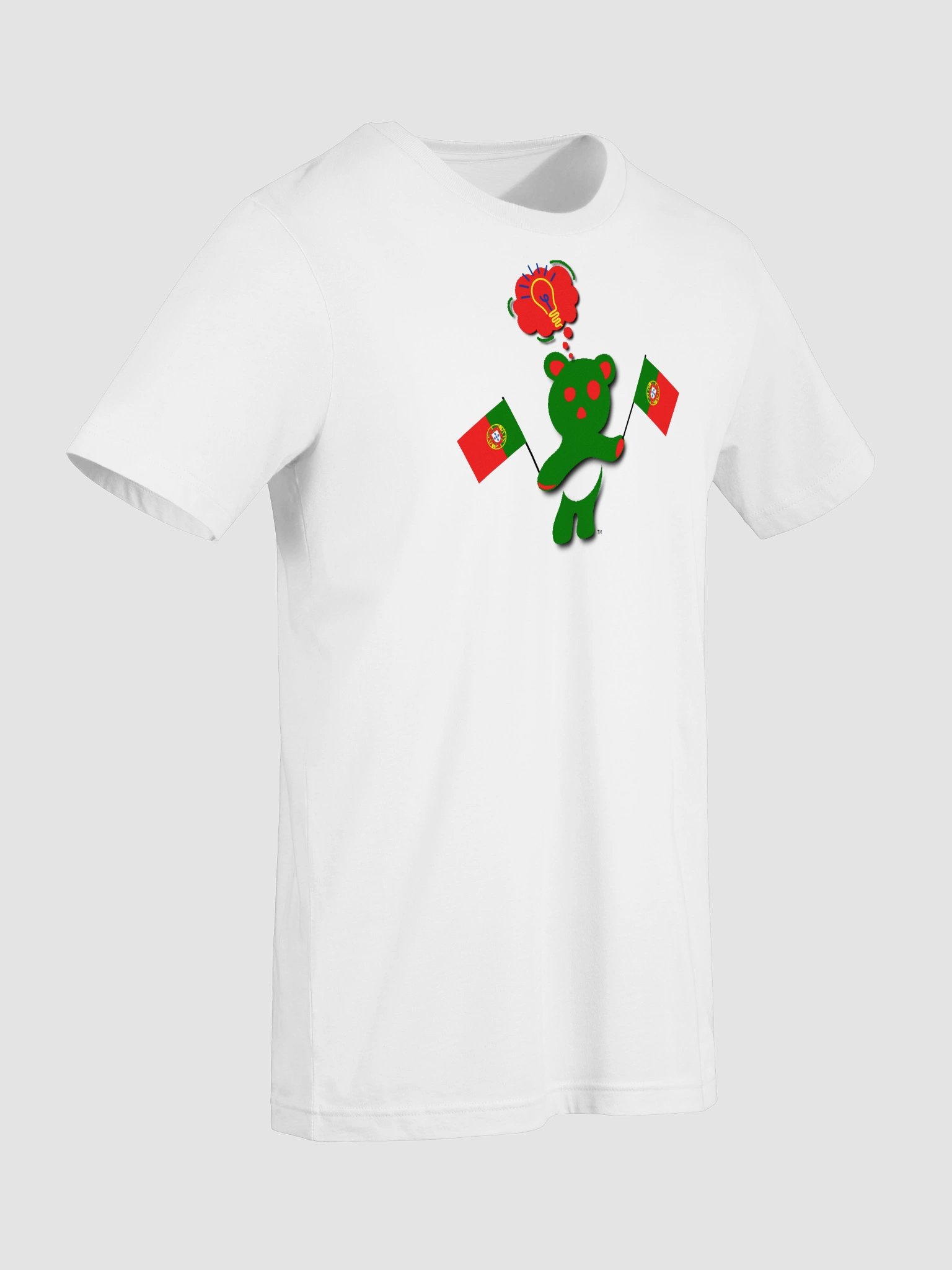 Portugal — Country Bear T-Shirt | BehrBrained Media product image (23)