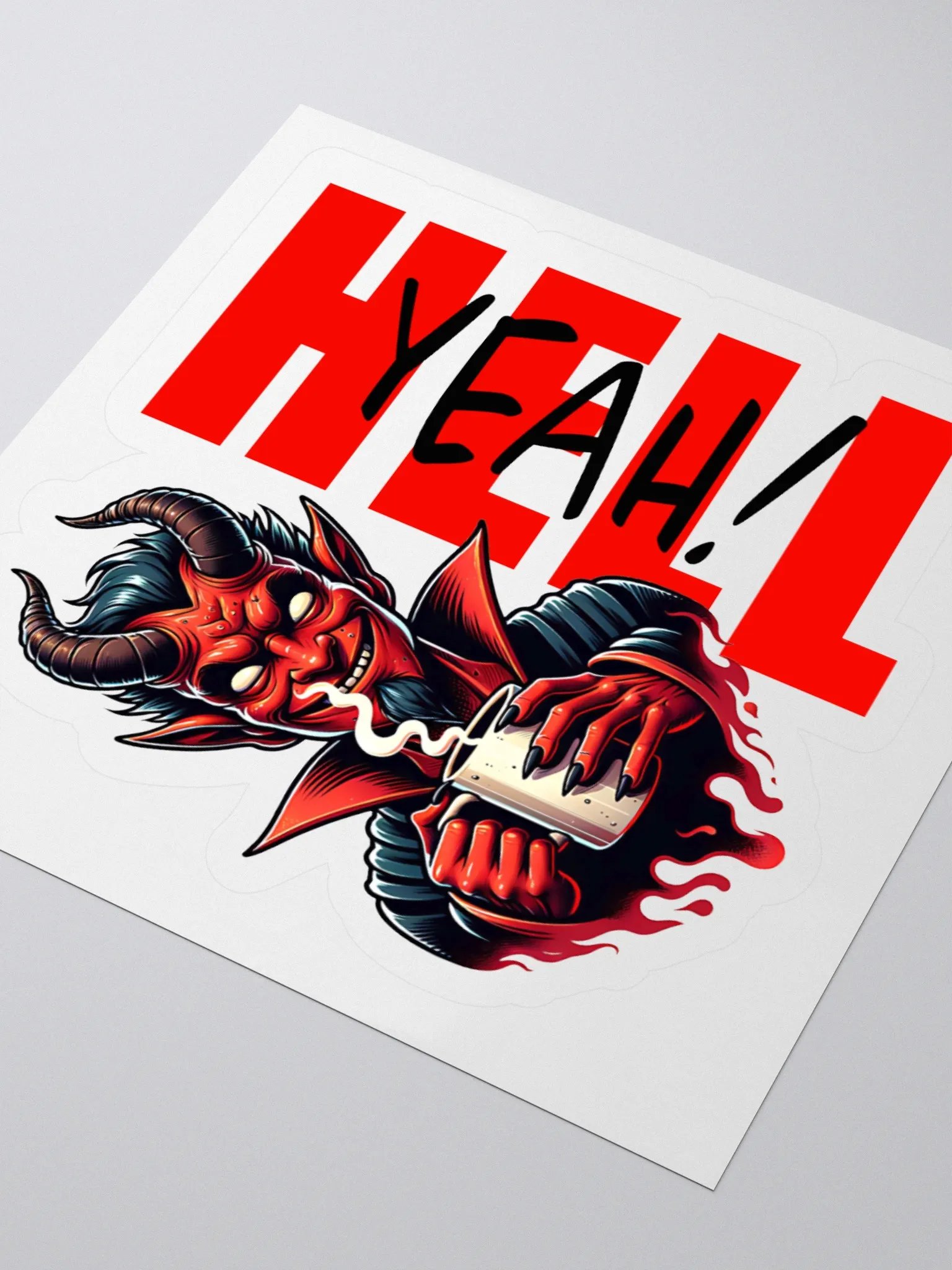 Hell Yeah! Kiss Cut Sticker Set product image (3)