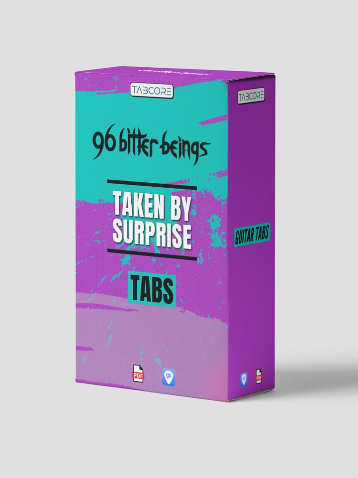 96 Bitter Beings - Taken By Surprise - Guitar Tabs product image (1)