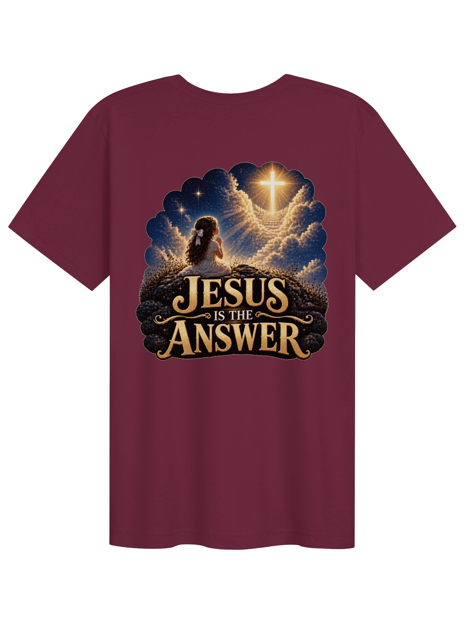 Always Focus on Jesus / Jesus Is the Answer Unisex T-Shirt product image (86)