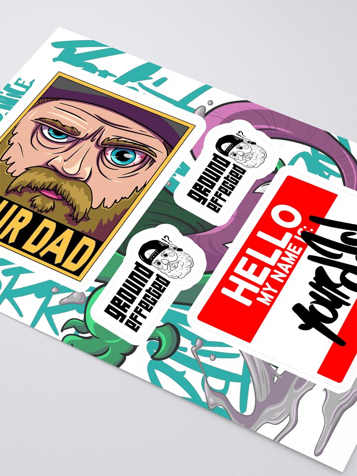 The Groundeffected sticker collection product image (2)