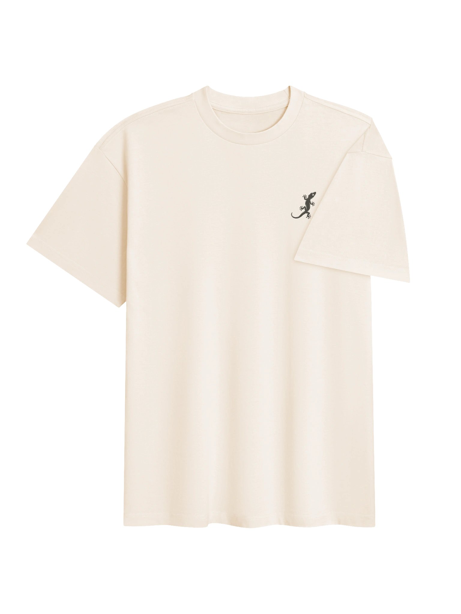 Gecko Oversized Tee Vintage White / White product image (4)