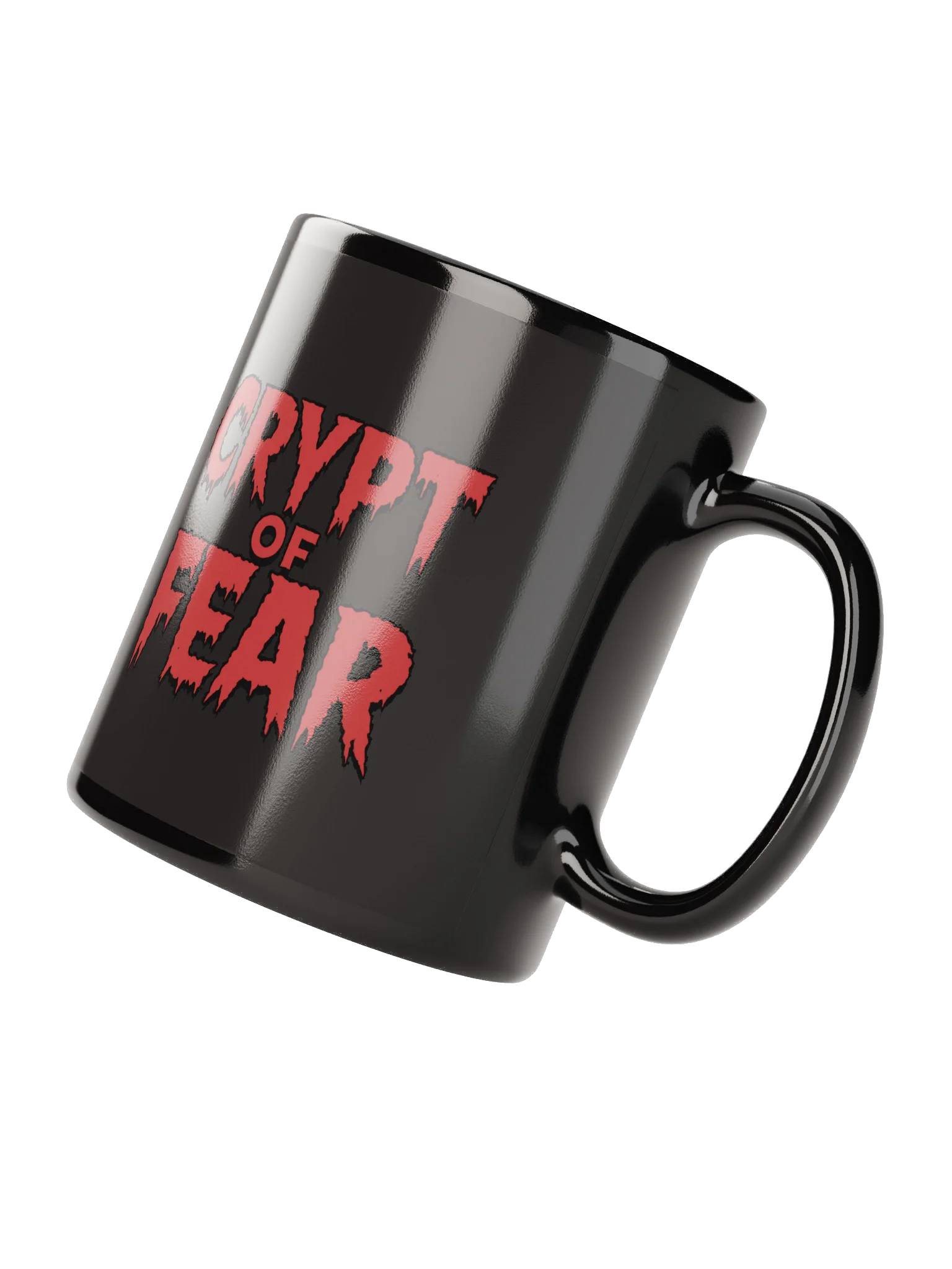 Crypt of Fear Black Glossy Mug product image (4)