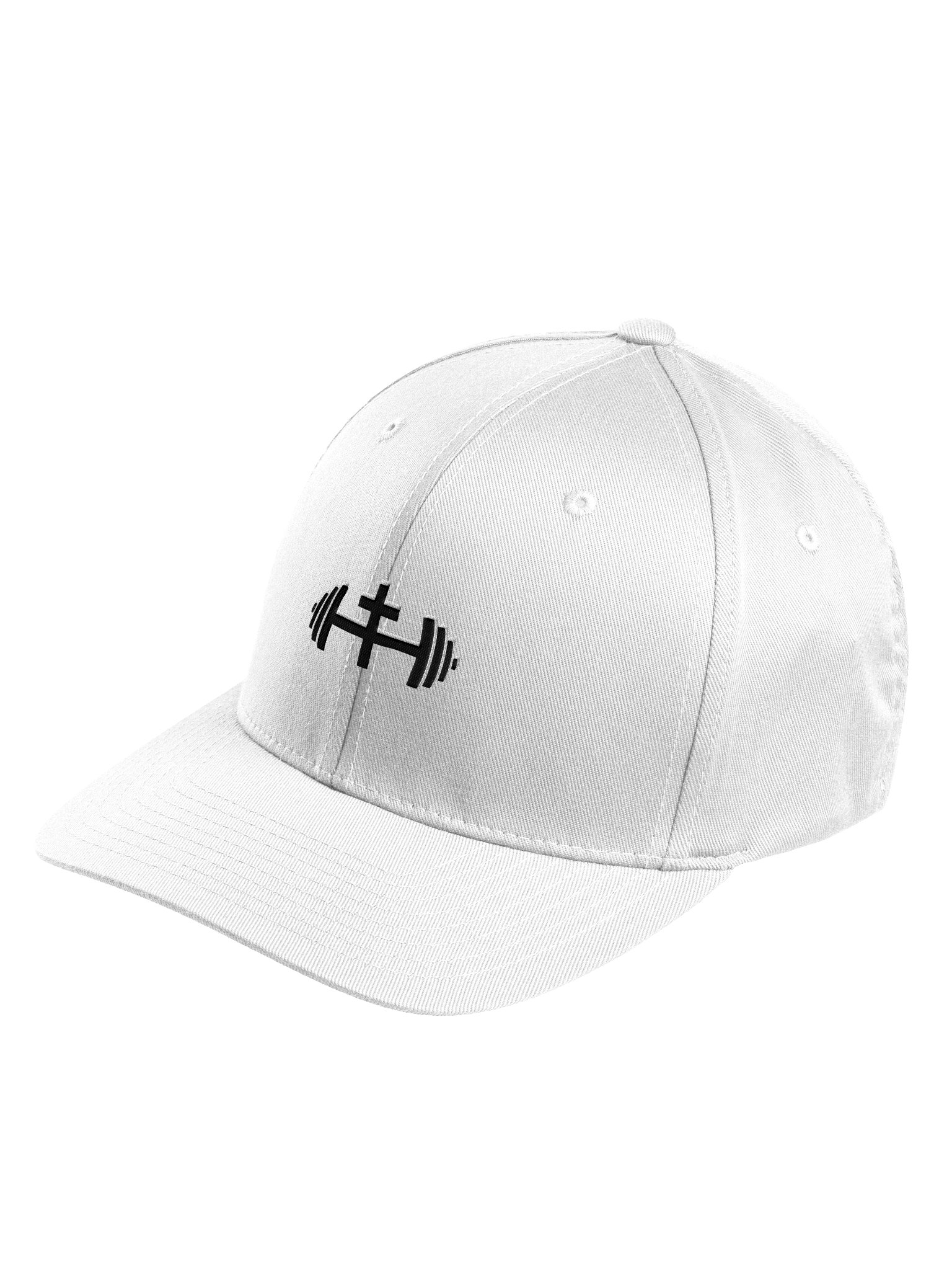 His House Flexfit Structured Fitted Cap - White product image (3)