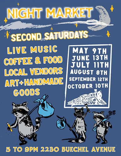Hey y'all! I'm visiting The Train Depot on July 11th for their night market. I will be wareing my sells and selling my wares ...