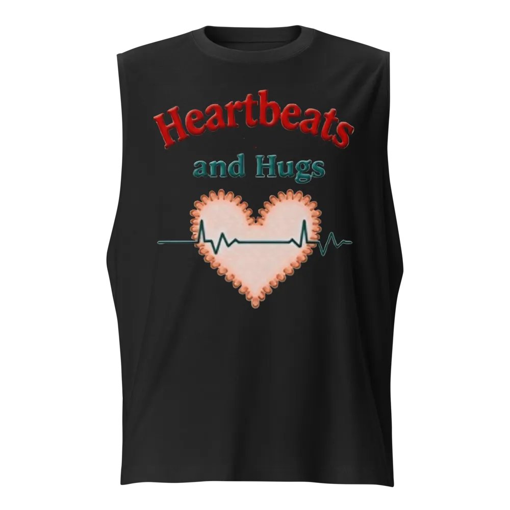 Heartbeats and Hugs Muscle Tank product image (1)