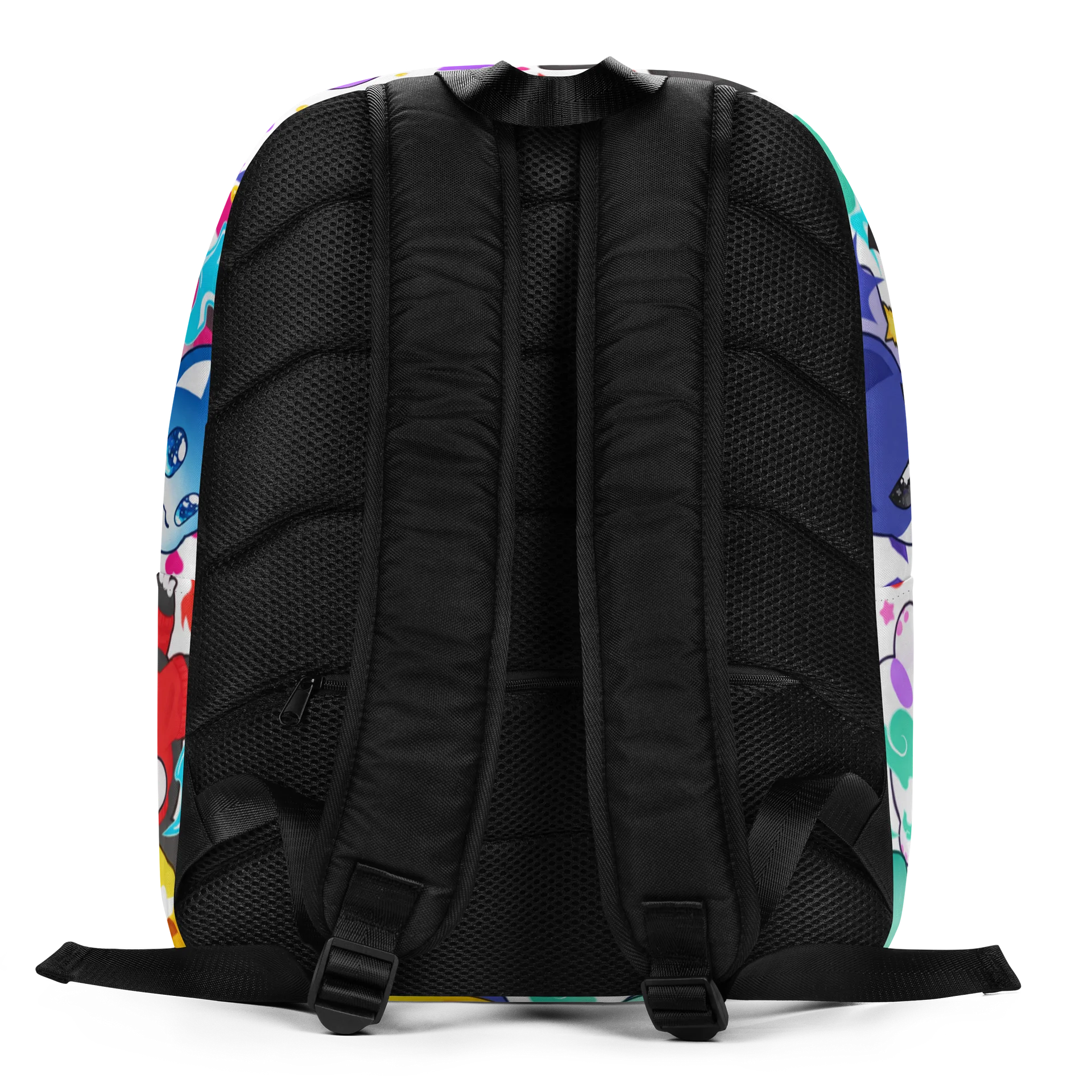 Meemeows Kawaii Cat Backpack – Colorful Fantasy Cat Print product image (5)
