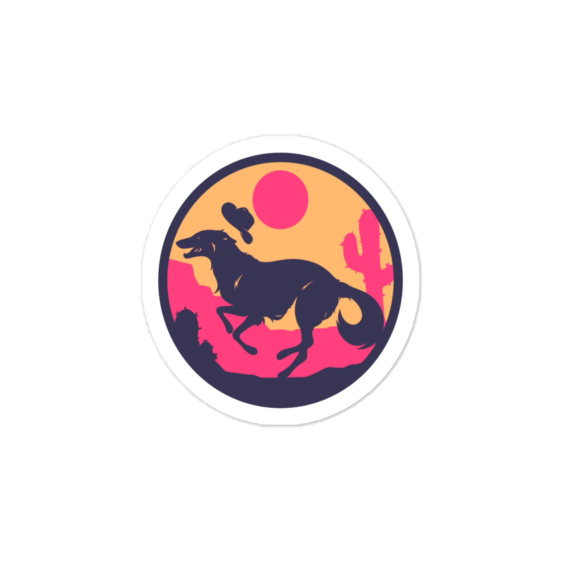 Silhouette Series: Happy Trails- Sticker product image (1)