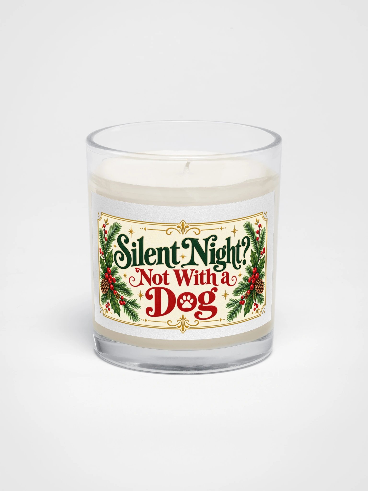 Funny Christmas Dog Lover Candle – Holiday Gift for Dog Owners product image (1)