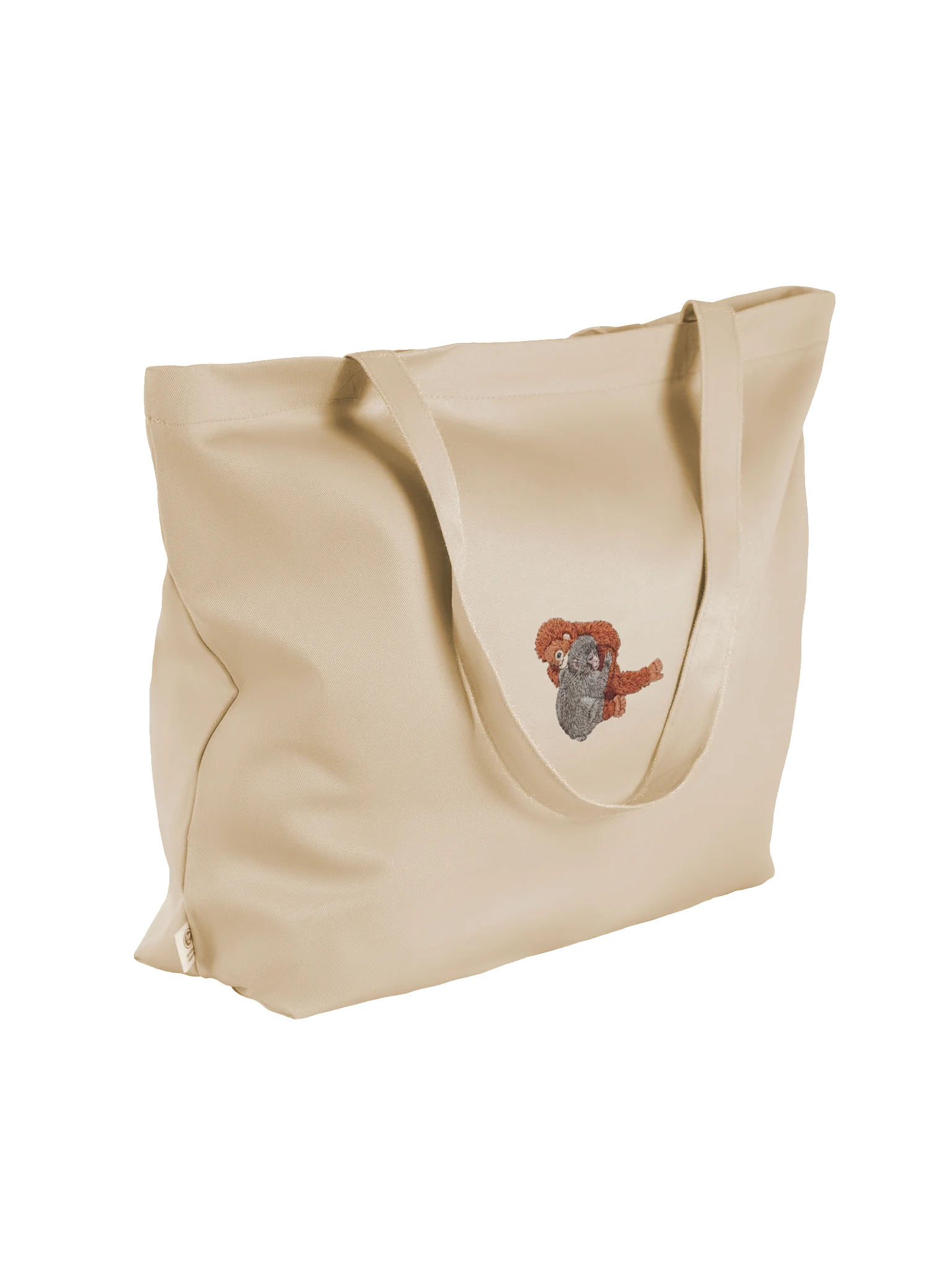 punch x plush organic cotton tote product image (3)