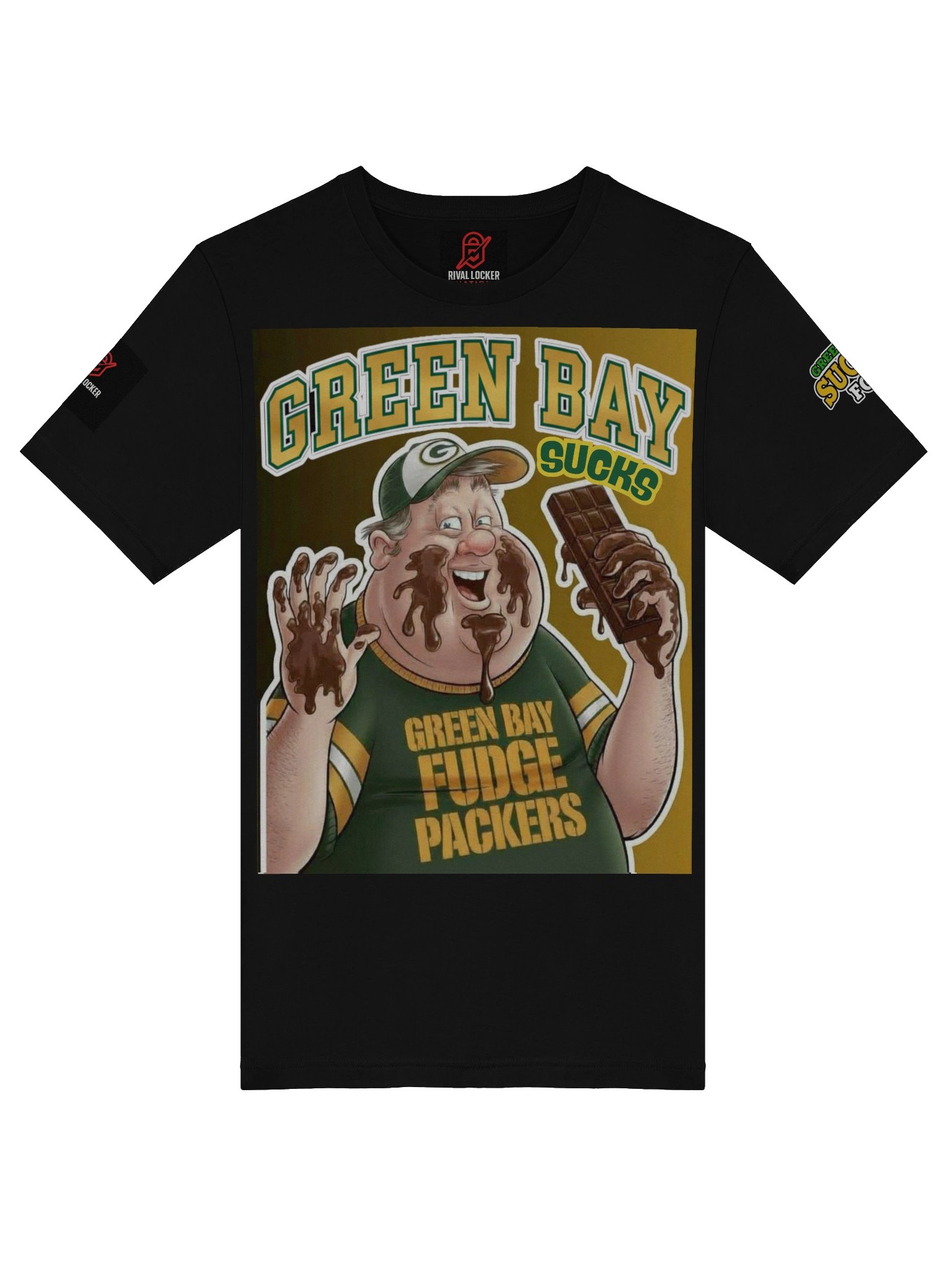 NEW Green Bay Sucks "Fudge Packers" Tee | Green Bay Packers | Football | Rival Locker product image (10)