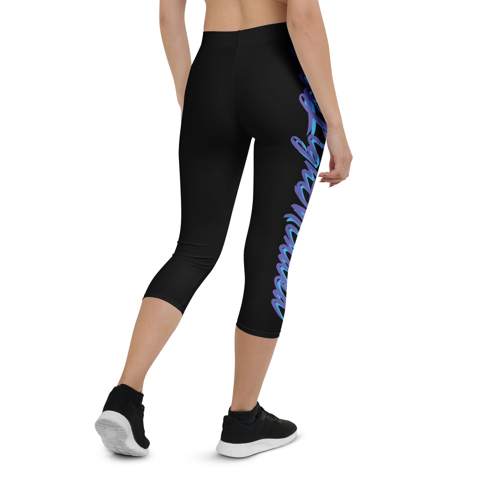 Lights Capris Leggings (With Text) product image (2)