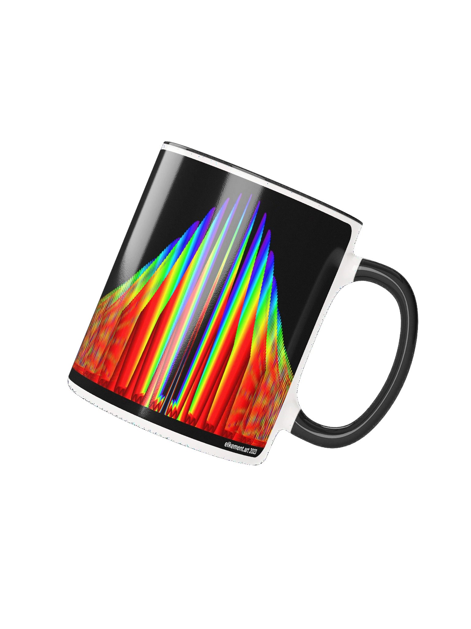 Stargate of Diffraction n=4 - Physics Art Mug product image (1)