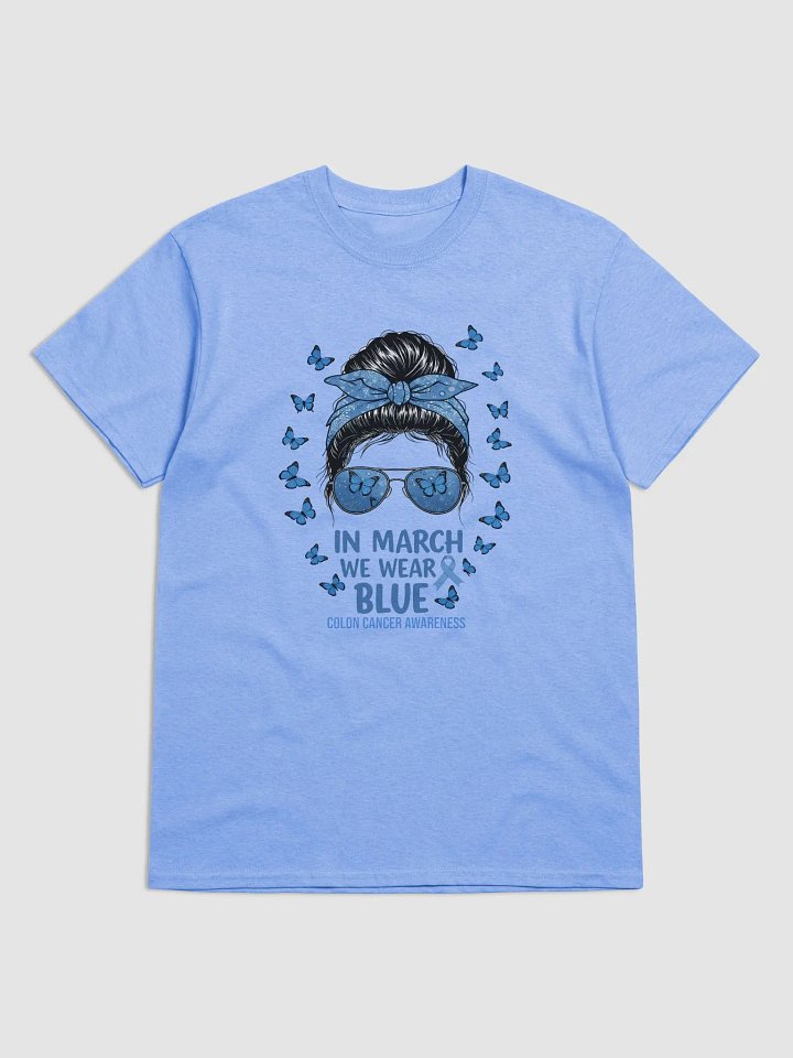 March Blue Wipe Out Colon Cancer Awareness T-Shirt product image (2)