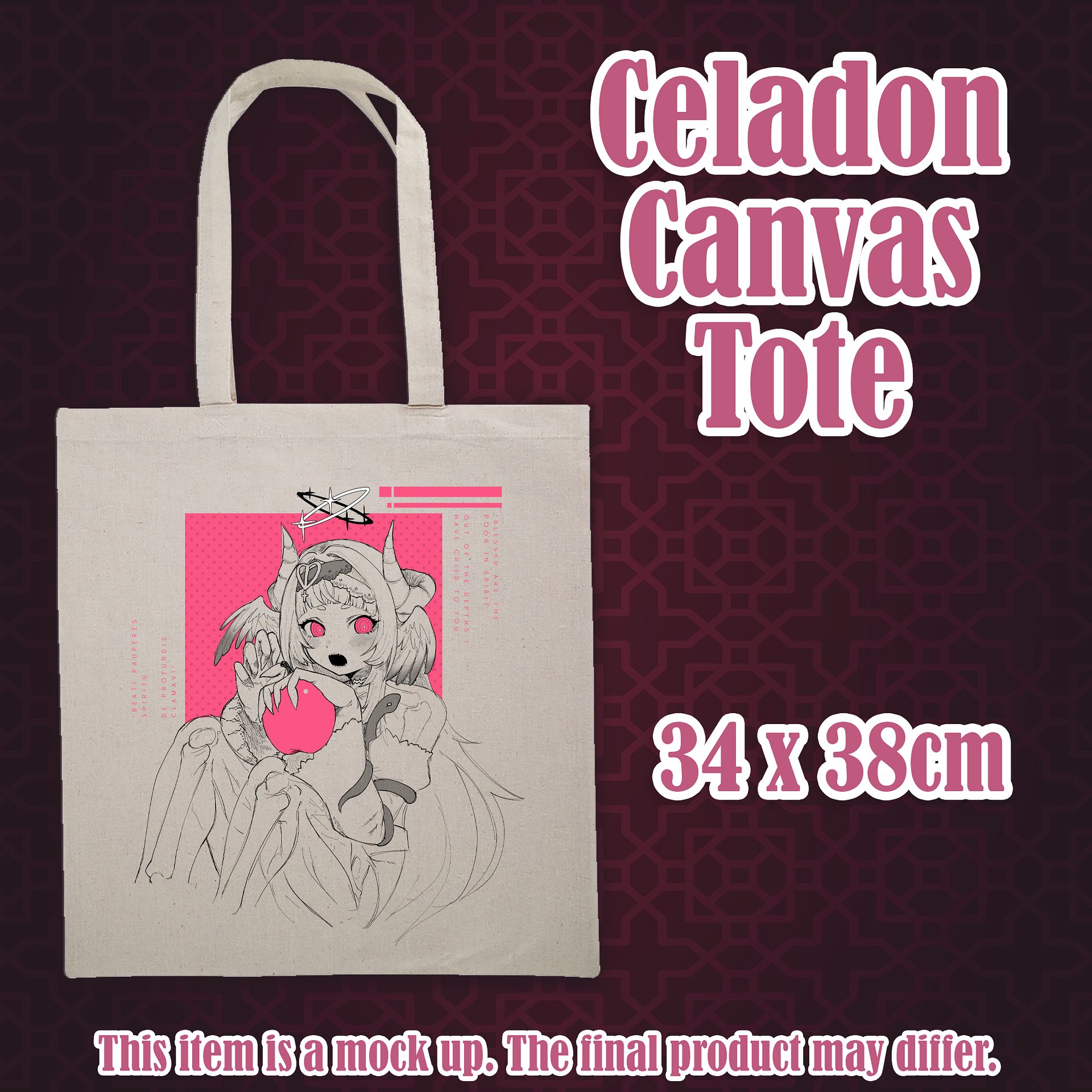Celadon Canvas Tote Bag [PREORDER] product image (2)