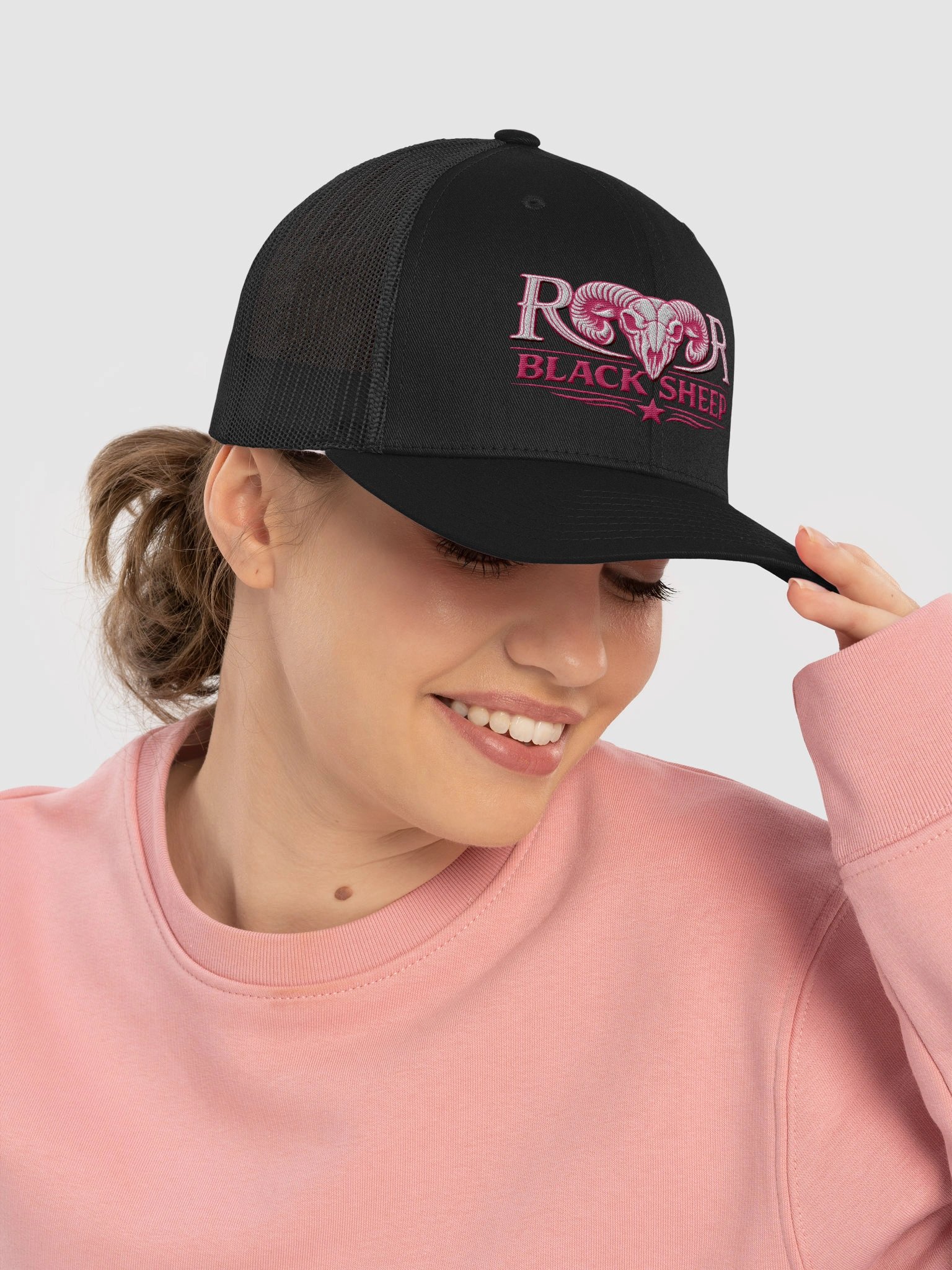Girly Sheep Trucker Cap product image (10)