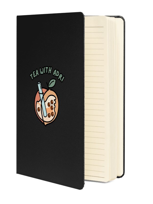 Peachy Boba Hardcover Notebook product image (4)