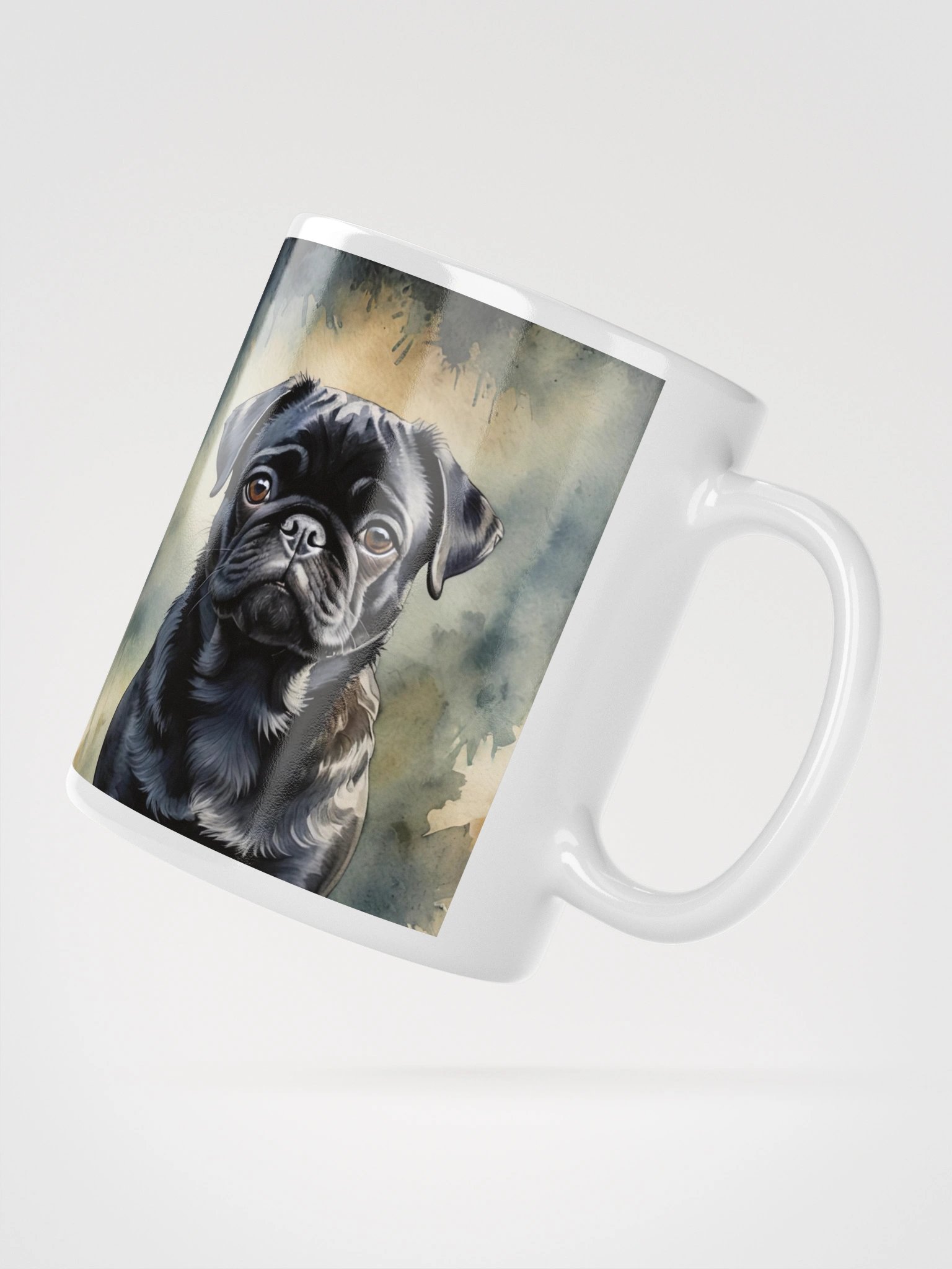 Black Pug | Dog Coffee Mug product image (5)