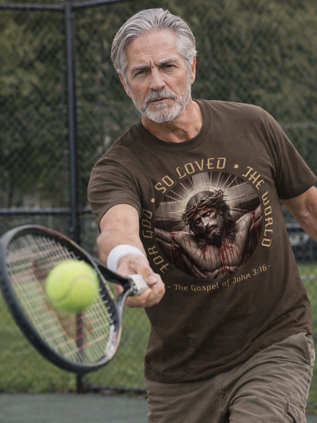 For God So Loved The World T-Shirt, John 3:16 Bible Verse Jesus Tee, Faith Design product image (38)
