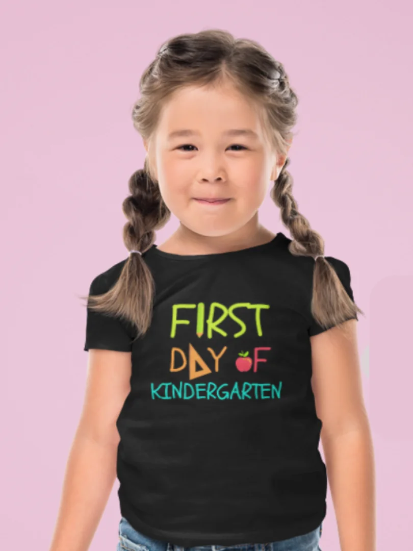 First Day of School Custom Kids Shirt (Pre-K to 5th Grade) product image (6)