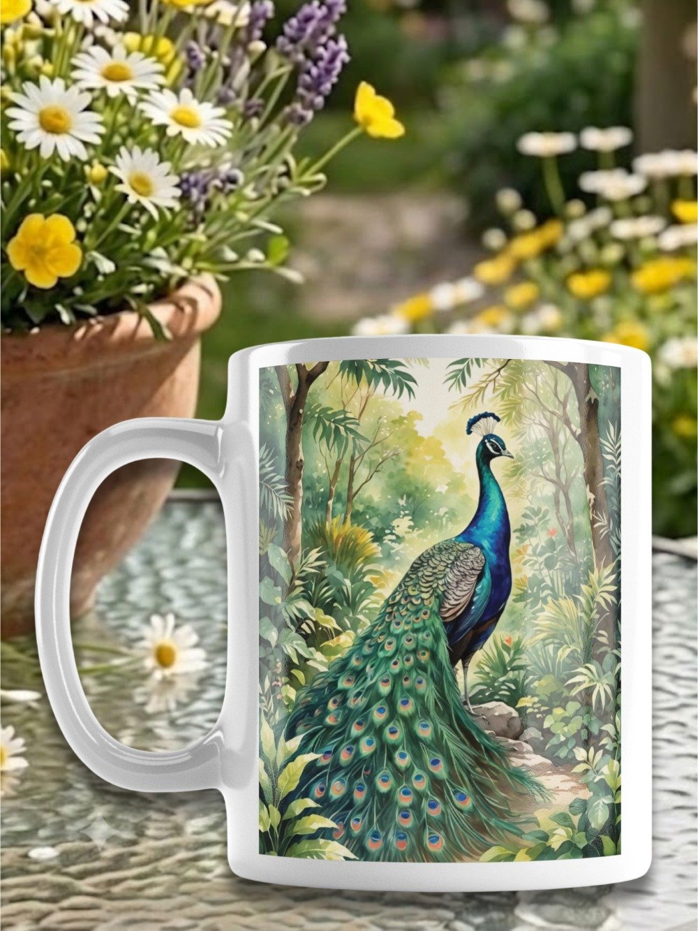 Peacock | Bird Coffee Mug product image (1)