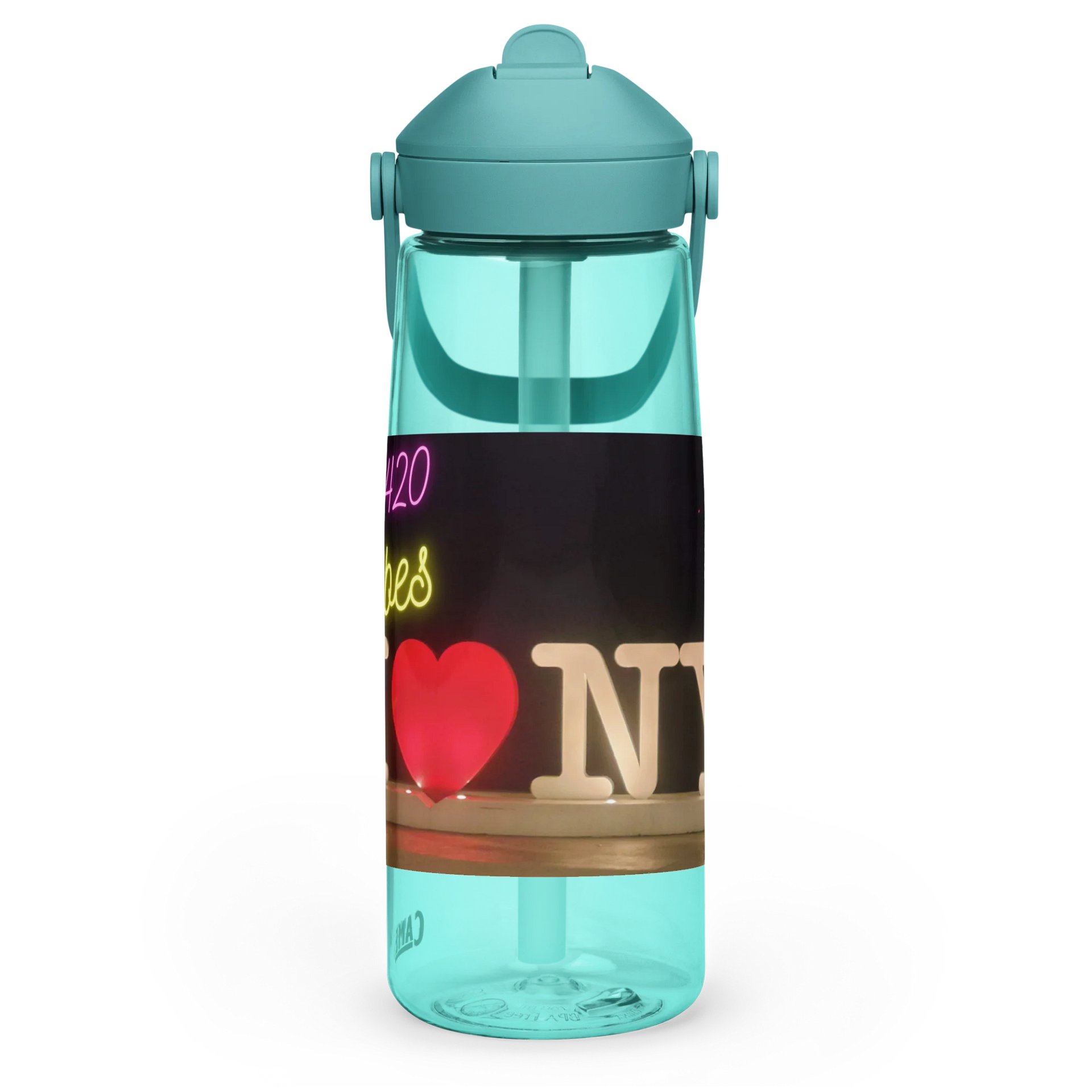 NYS Illuminated Love Water Bottle product image (15)
