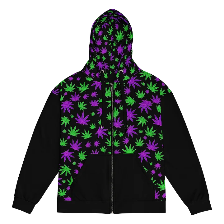 POTFATHER Neon patchwork hoodie. (not branded) product image (1)