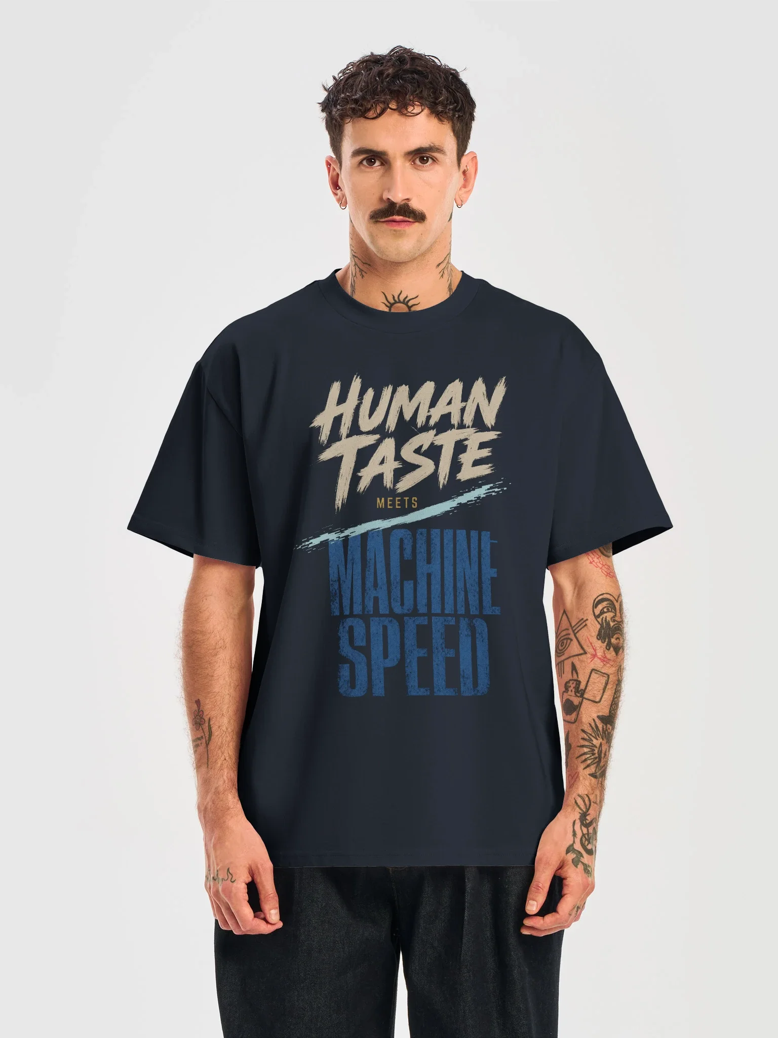 Human Taste Meets Machine Speed Tee — view 13