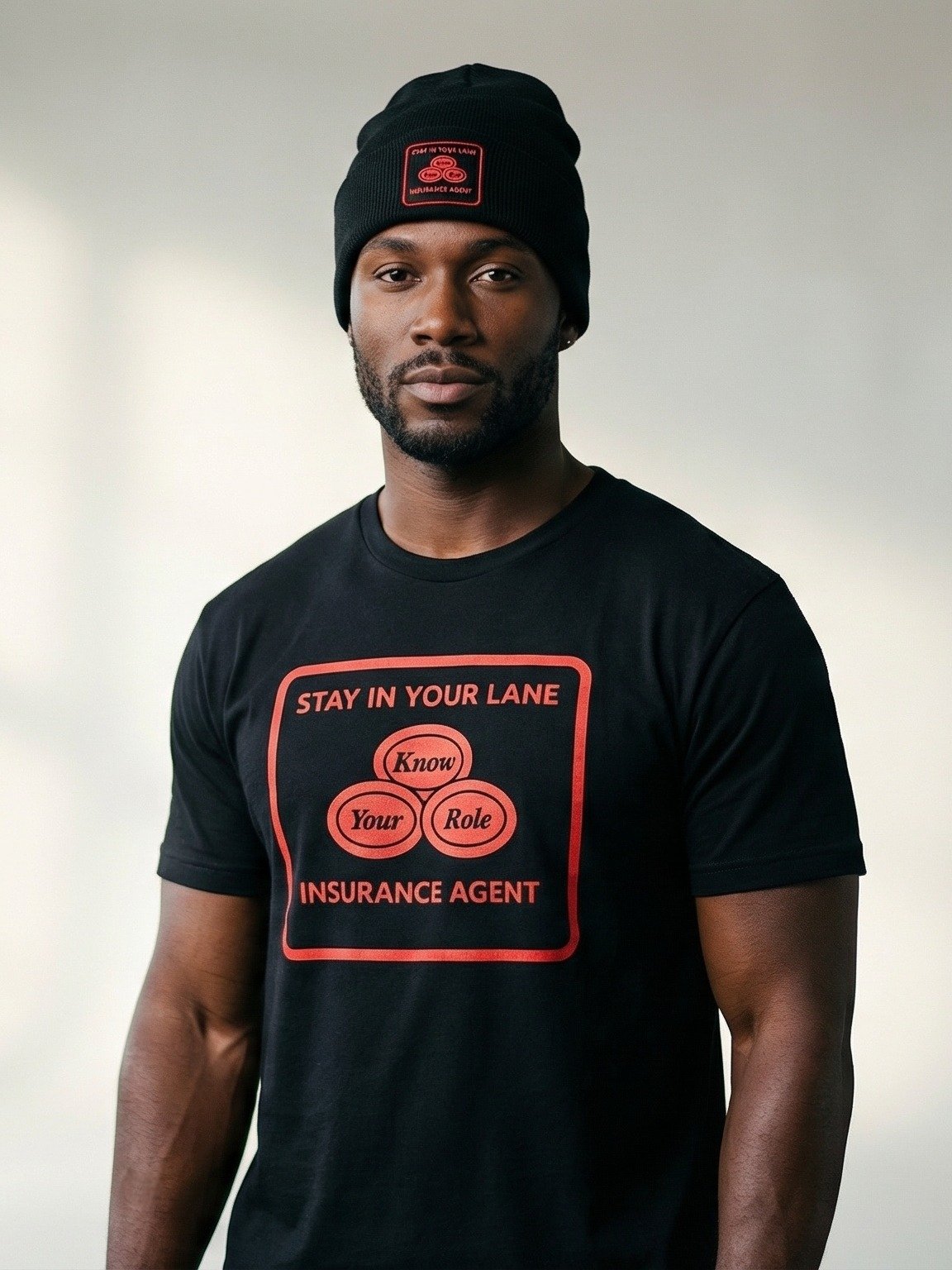 Stay In Your Lane – Policy Holder Beanie product image (1)