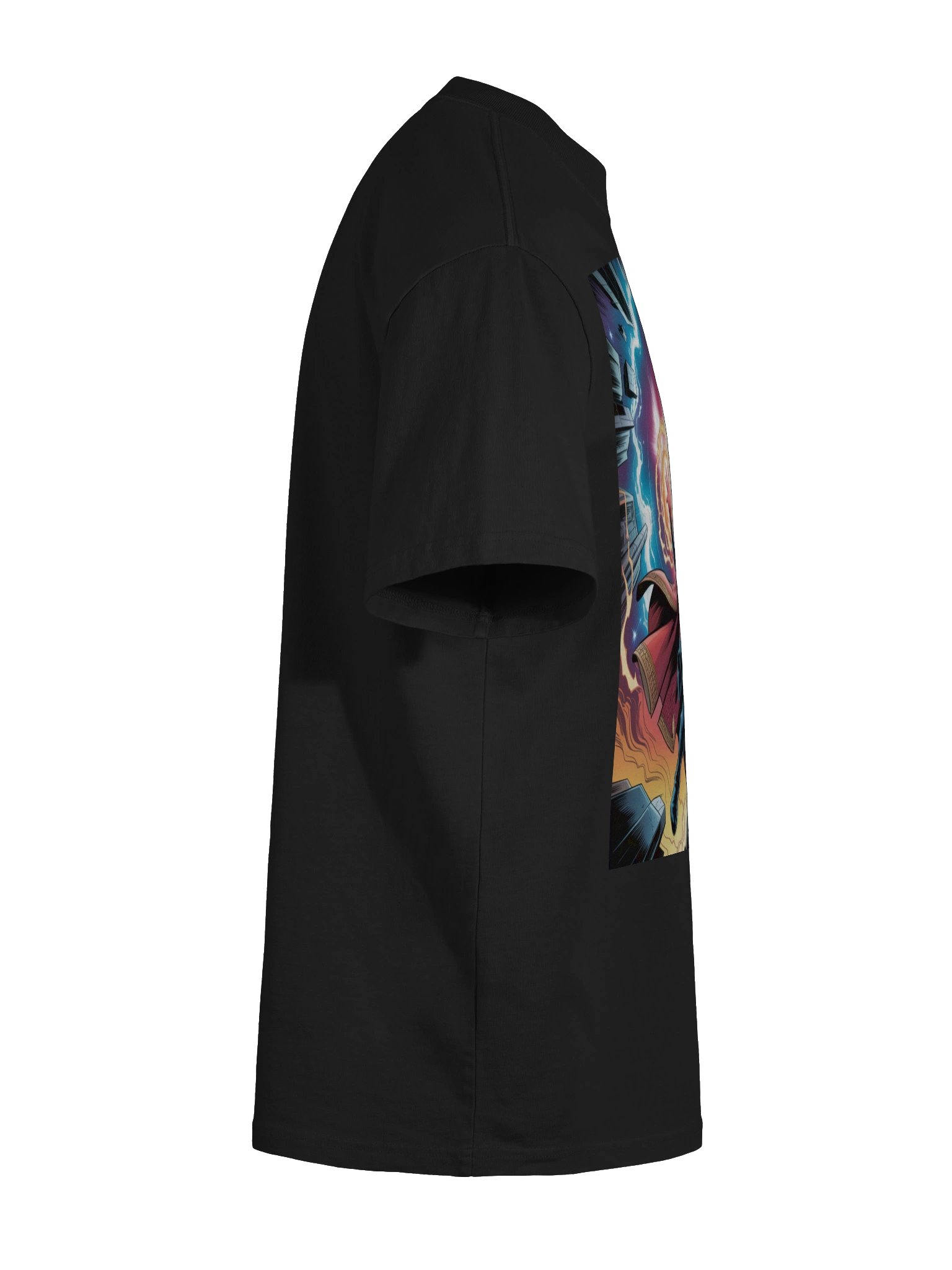 Doctor Strange Urban Enchantment Oversized Faded T-Shirt – Sorcerous Skyline Surge product image (11)