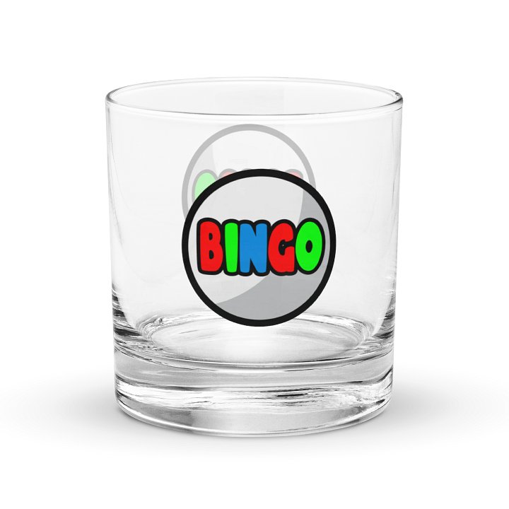 BINGO ROCKS GLASS product image (1)