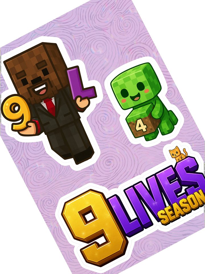 9LS4 OvergrownChewie Sticker Sheet product image (2)