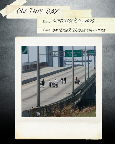 On September 4th, 2005  The Danziger Bridge shootings left two people dead, four seriously injured, and countless lives chang...