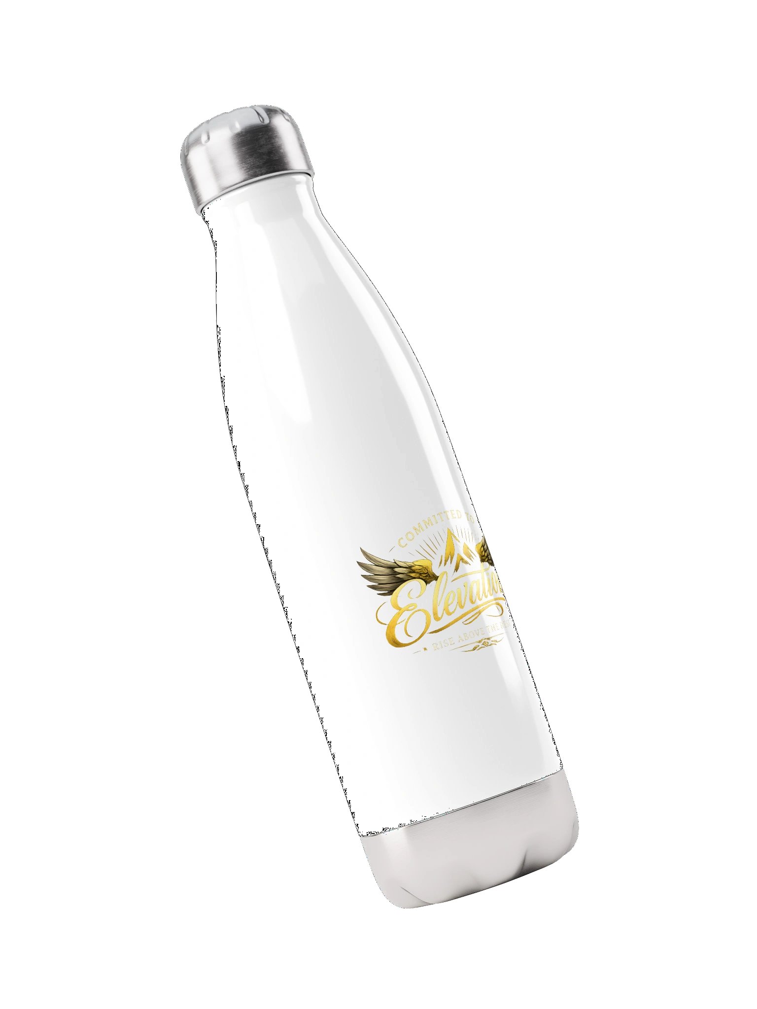 Committed To Elevation — Stainless Steel Water Bottle (Rise Above The Rest) product image (3)