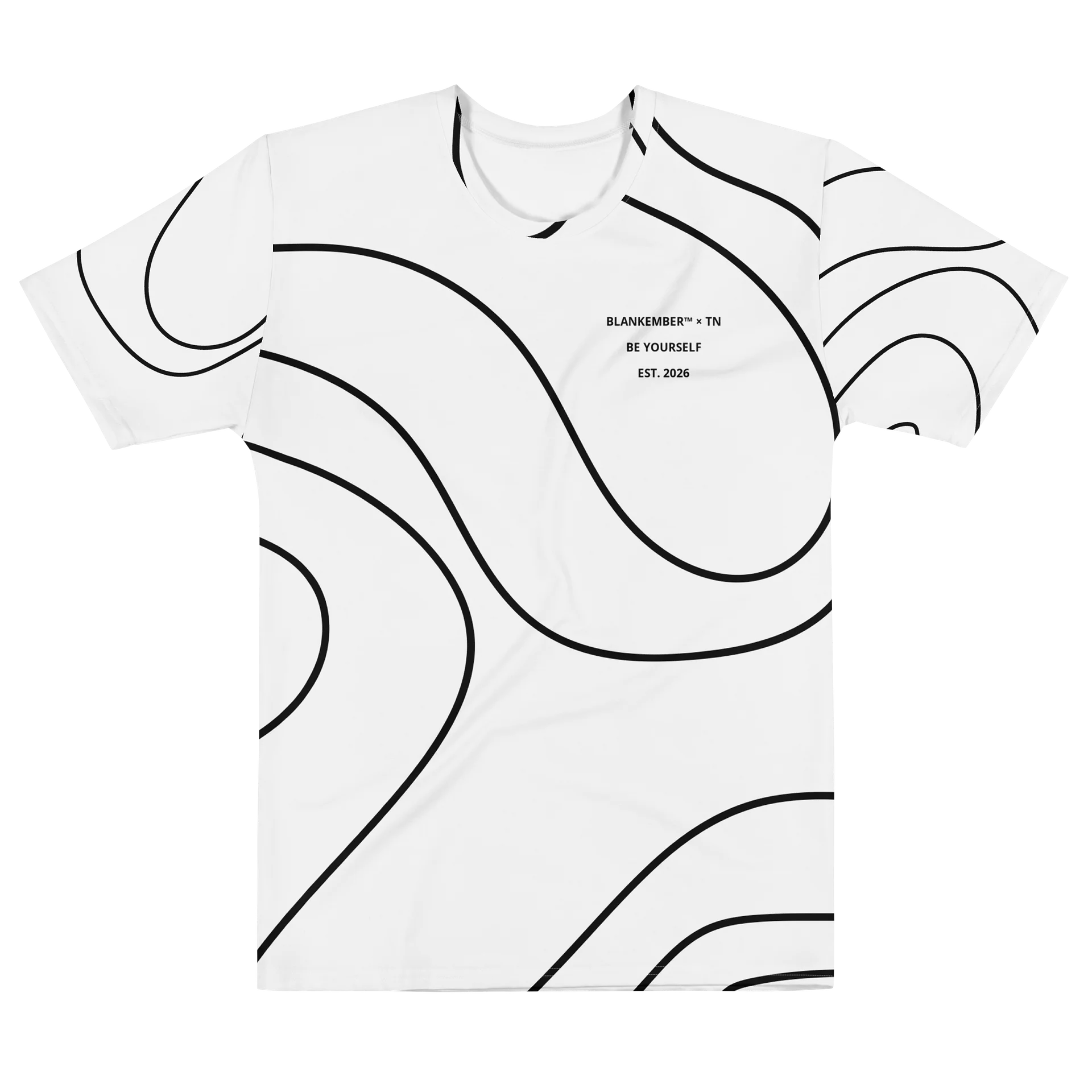 BLANKEMBER™ × TN — BE YOURSELF Tee product image (1)