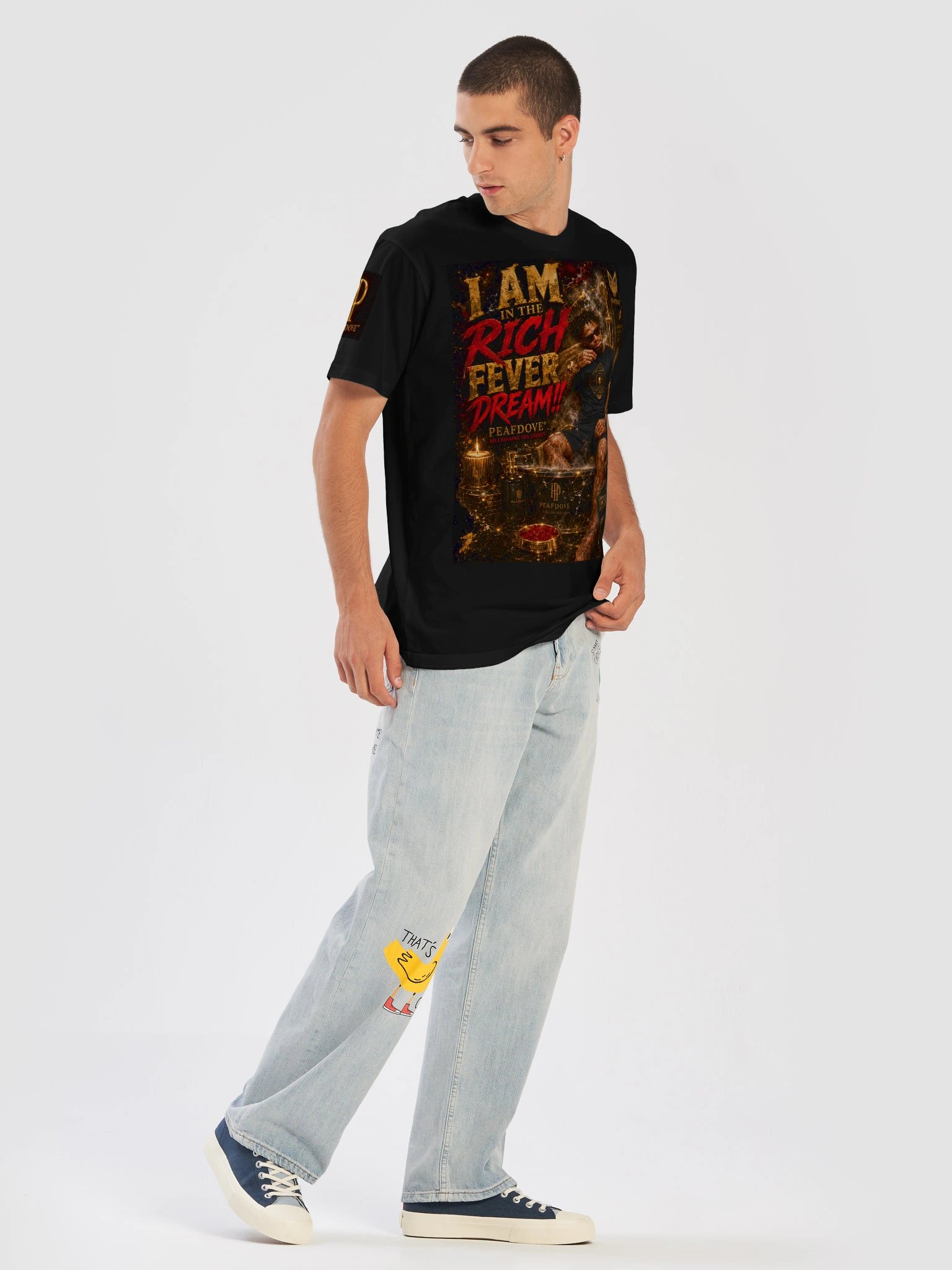 PEAFDOVE® RICH FEVER DREAM TEE product image (7)