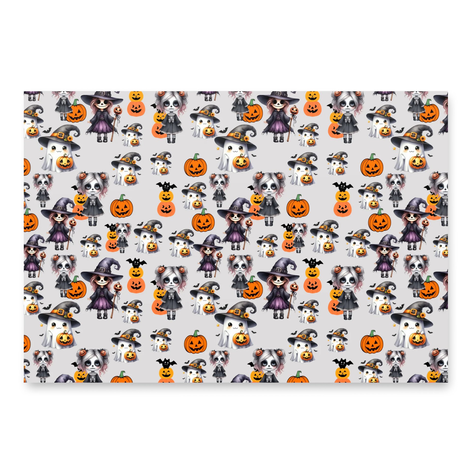 HAlloween wrapping paper set product image (4)