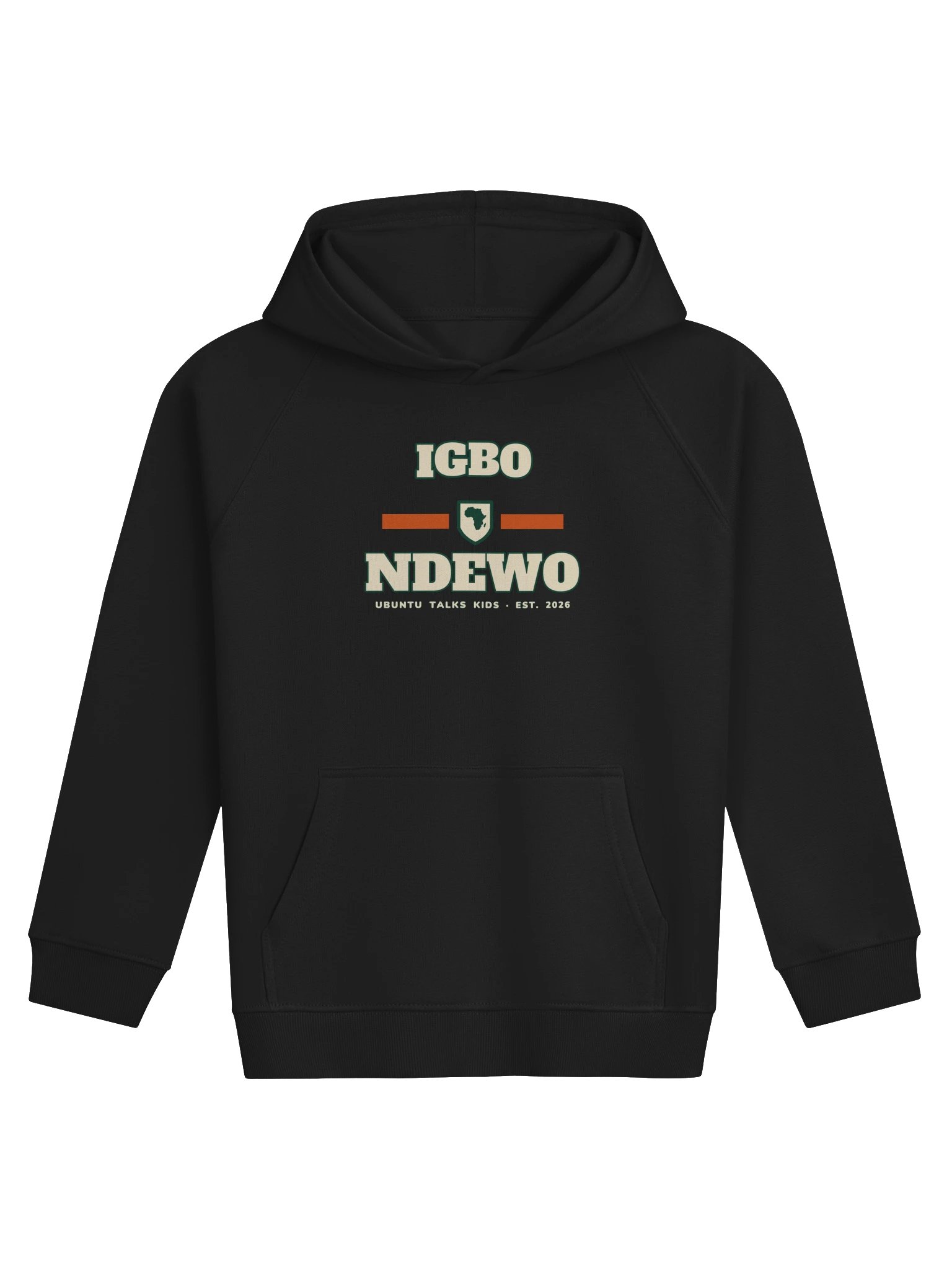 Little Language Club — NDEWO | Igbo Kids Eco Hoodie product image (1)