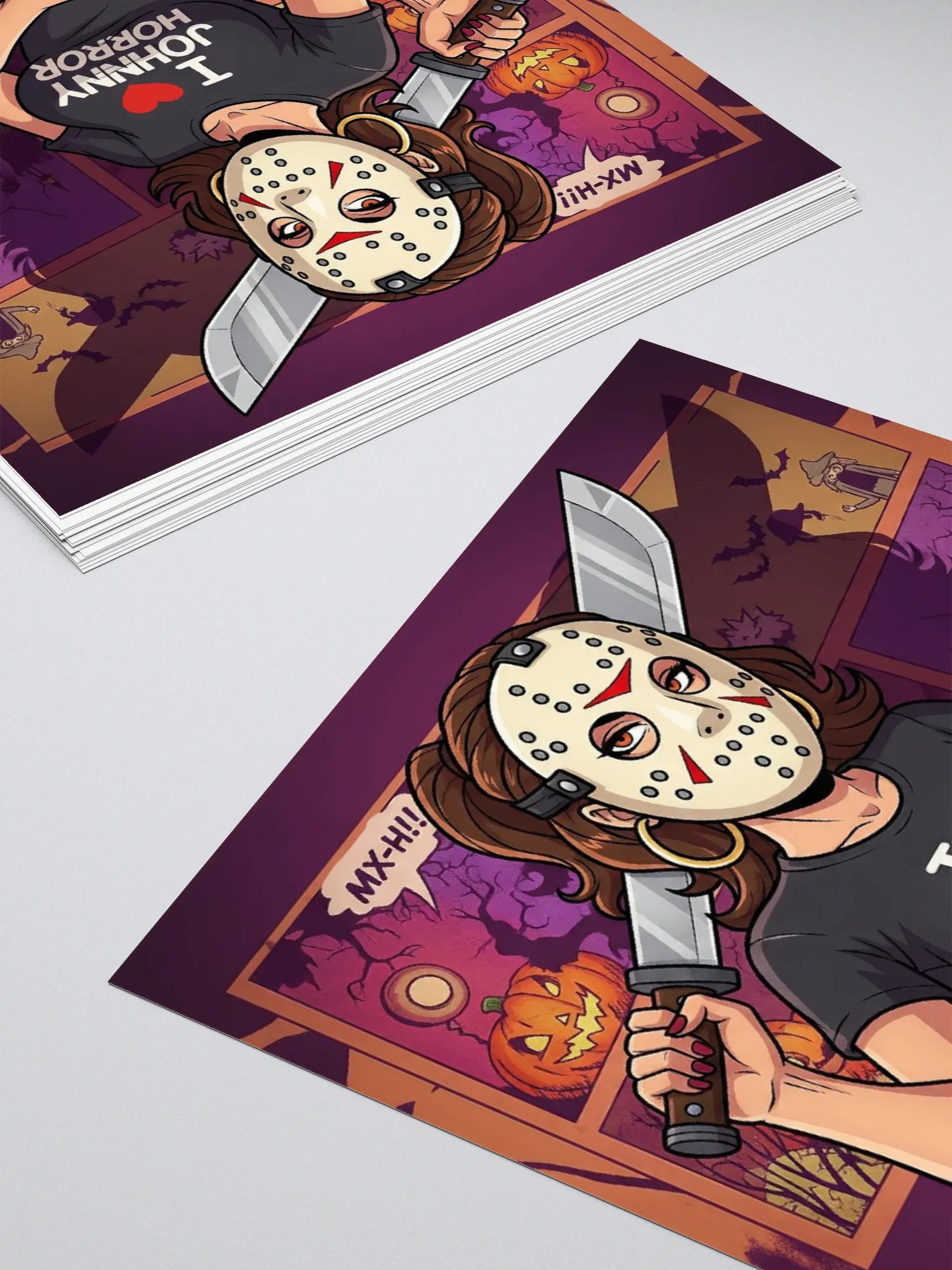 Cartoon Camp Slasher Sticker product image (11)