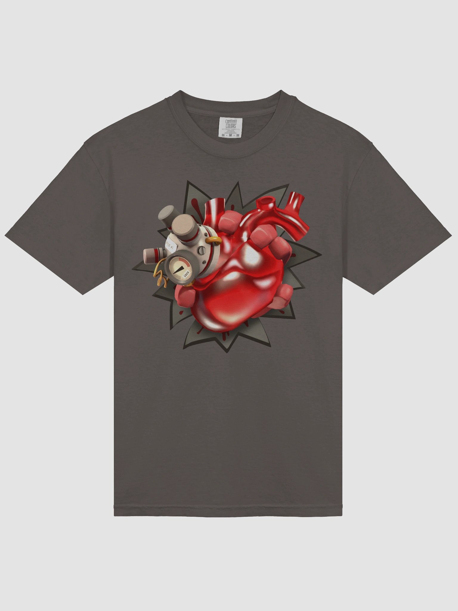 Team Fortress 2 Über Heart T-Shirt + BTS Discord Pass! product image (2)