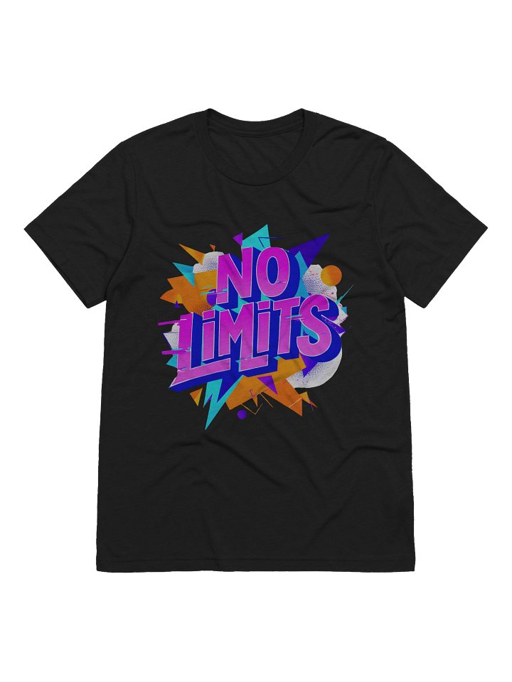 Limitless Vibes Tri-Blend Tee – No Limits Graphic Shirt for Men & Women product image (1)
