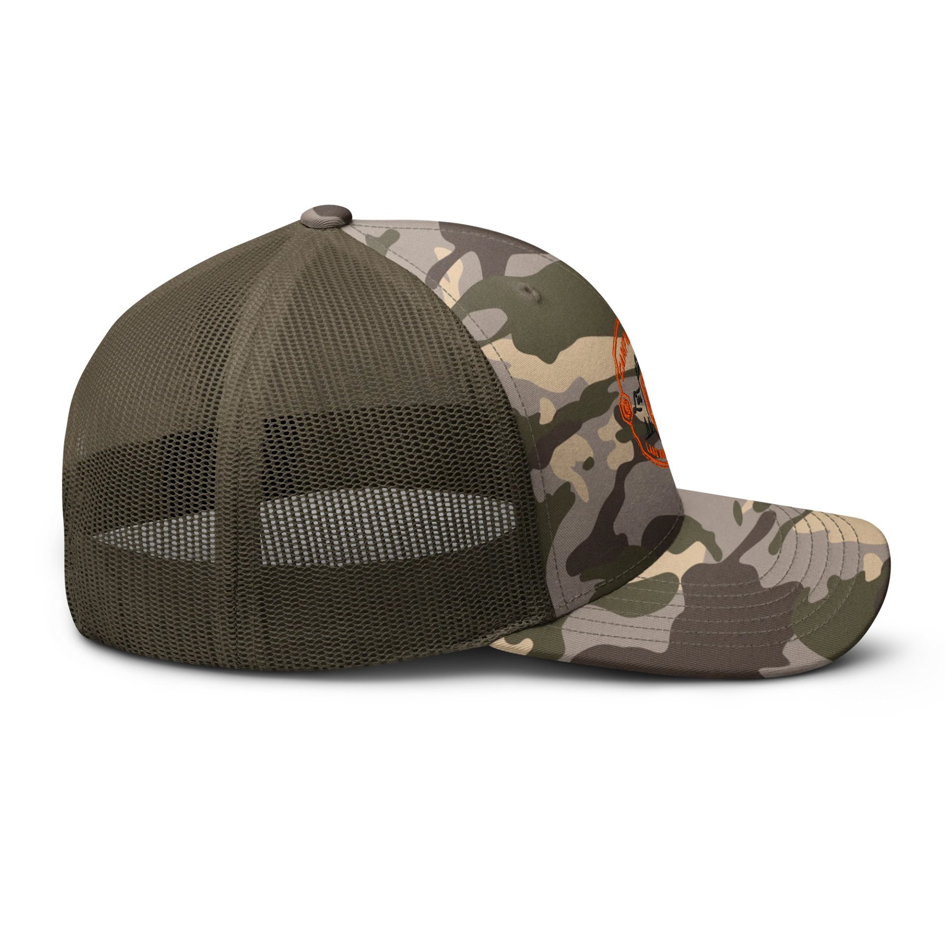Camo Camp Trucker Hat product image (5)