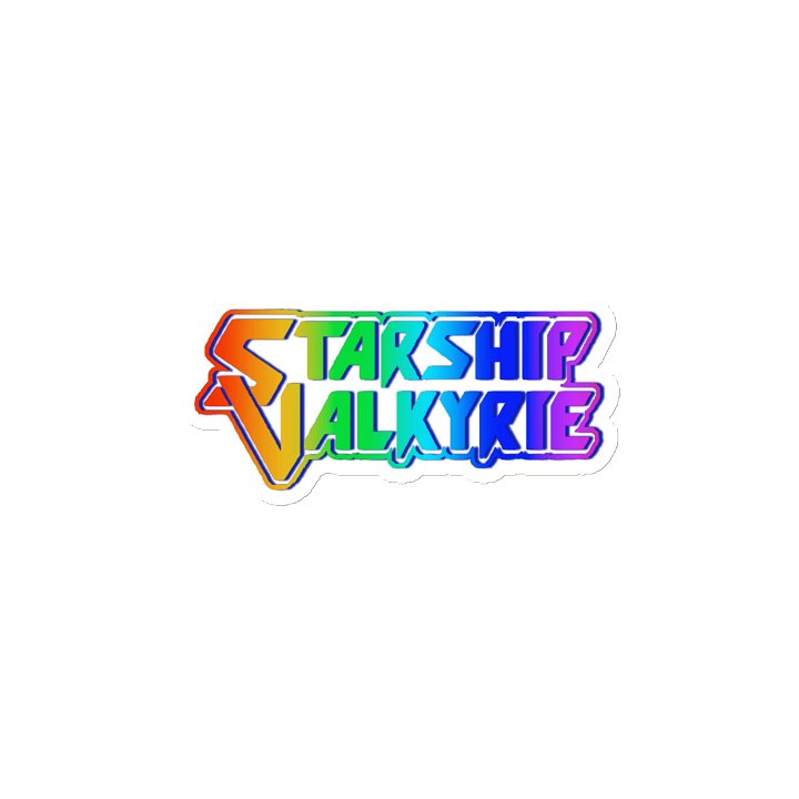 Starship Valkyrie Pride SSV Logo Die-cut Magnet product image (2)