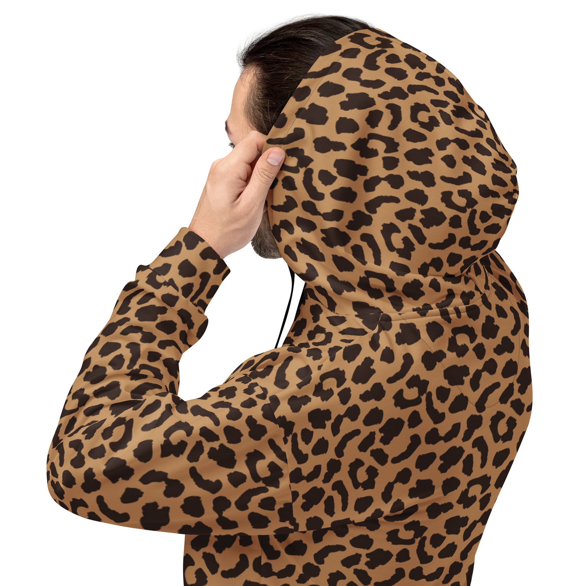 Bold Leopard Print Hoodie for Casual Streetwear product image (8)